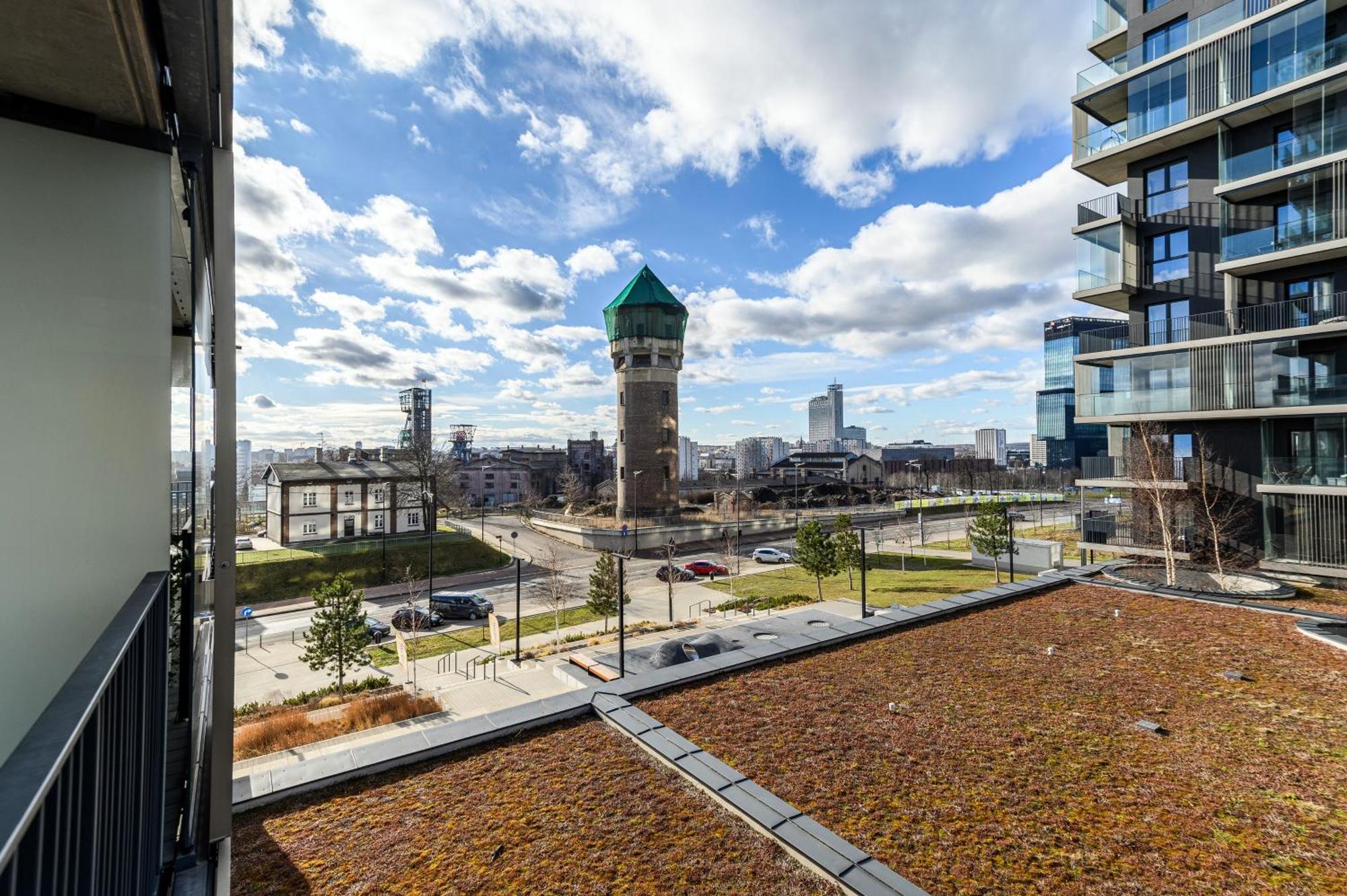 Kairos Apartments - Manhattan Premium-Klimatyzacja-Silownia-Sala Kinowa Κατοβίτσε Εξωτερικό φωτογραφία